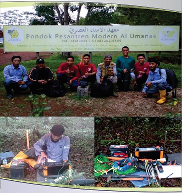 Akuisisi geolistrik 1D di kawasan PonPes Al Umanaa, Sukabumi