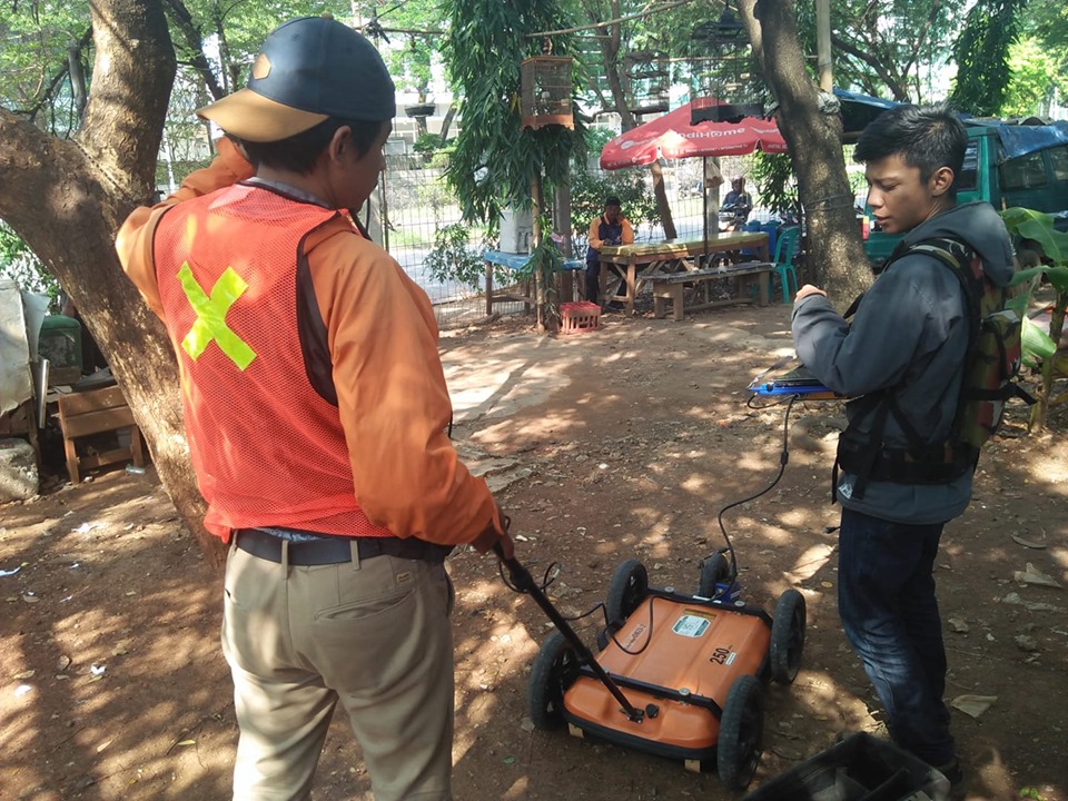 Akuisisi Ground Penetrating Radar (GPR) di Sunter, Jakarta